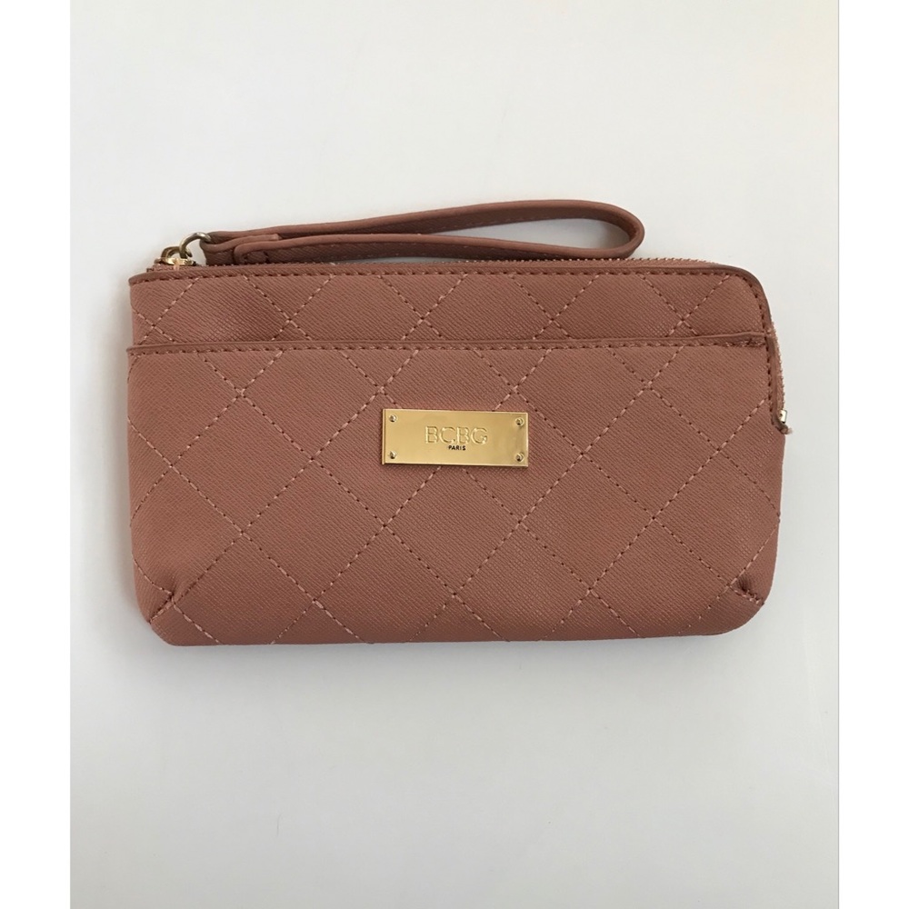 BCBG Women’s Pink Wristlet